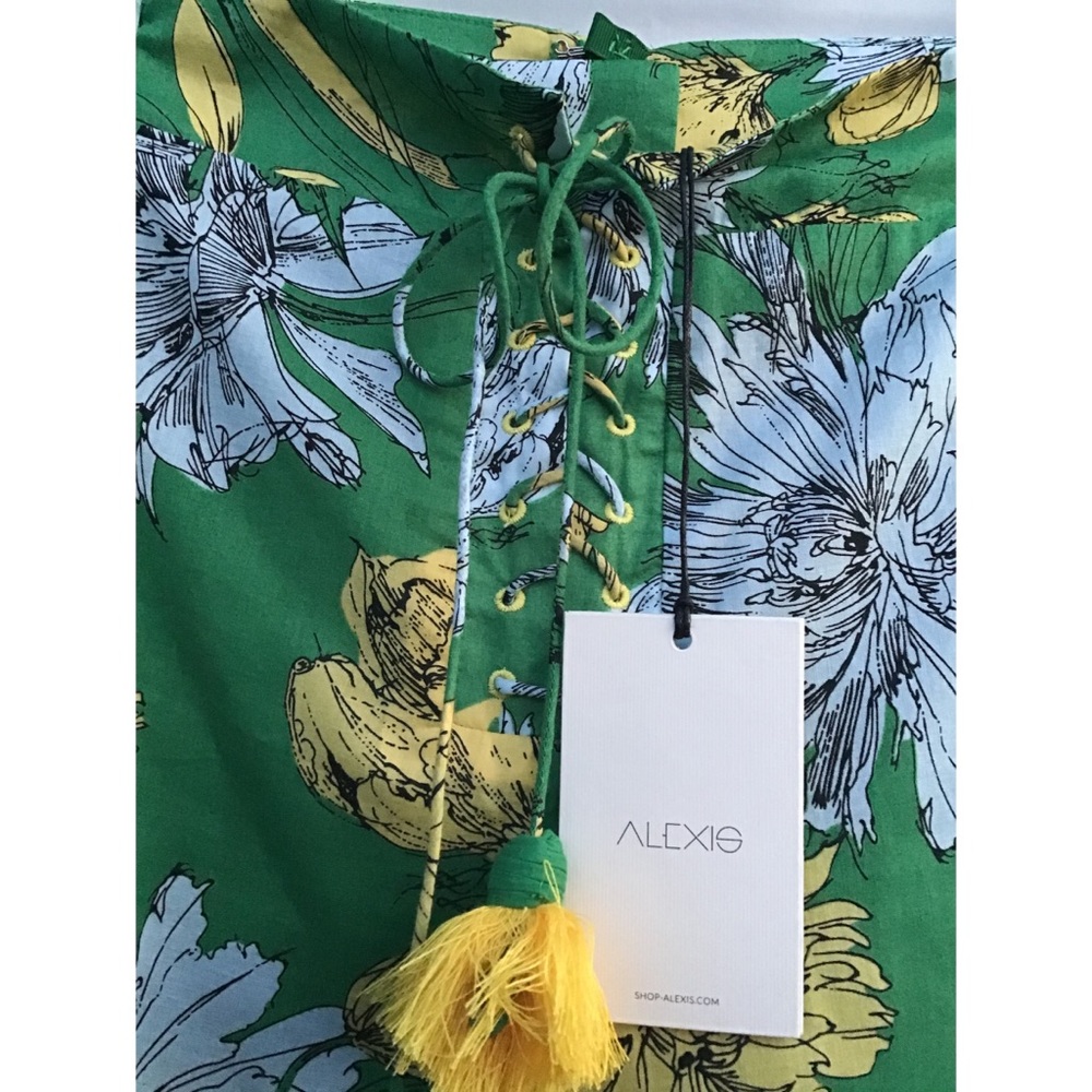 Alexis Floral Print Flare Pants - New With Tags - Picture 3 of 4